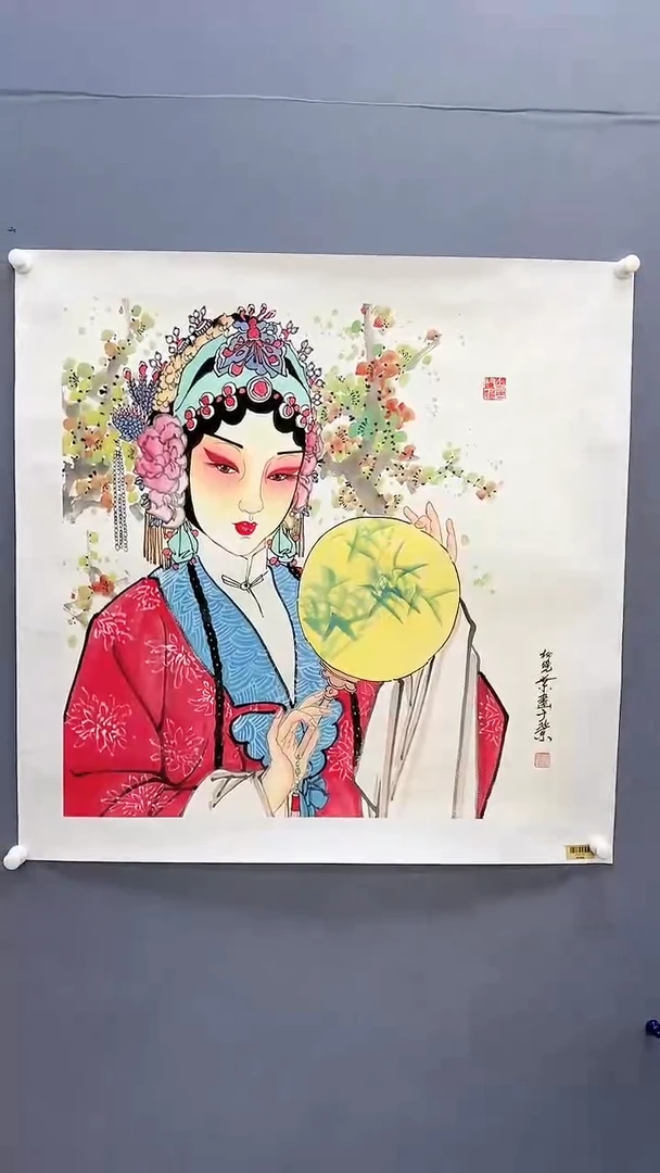 【闪购商品】绘画柳晓叶绘画4平尺戏曲人物