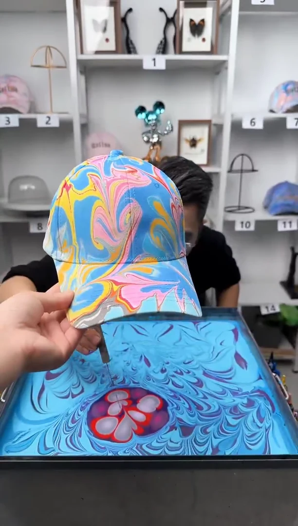 纯棉写意风水拓帽