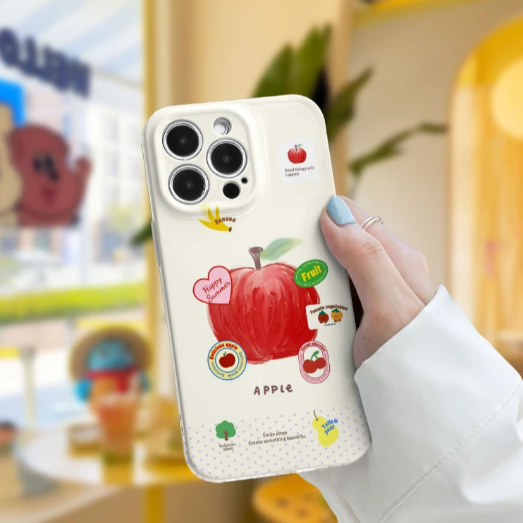 高颜值小众创意芭乐菲林手机壳适用于苹果华为vivo荣耀oppo多品牌