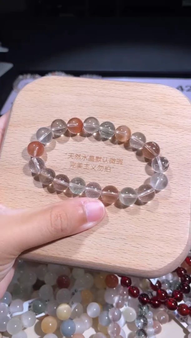 水晶手链未镶嵌40号多样性发一D 10+