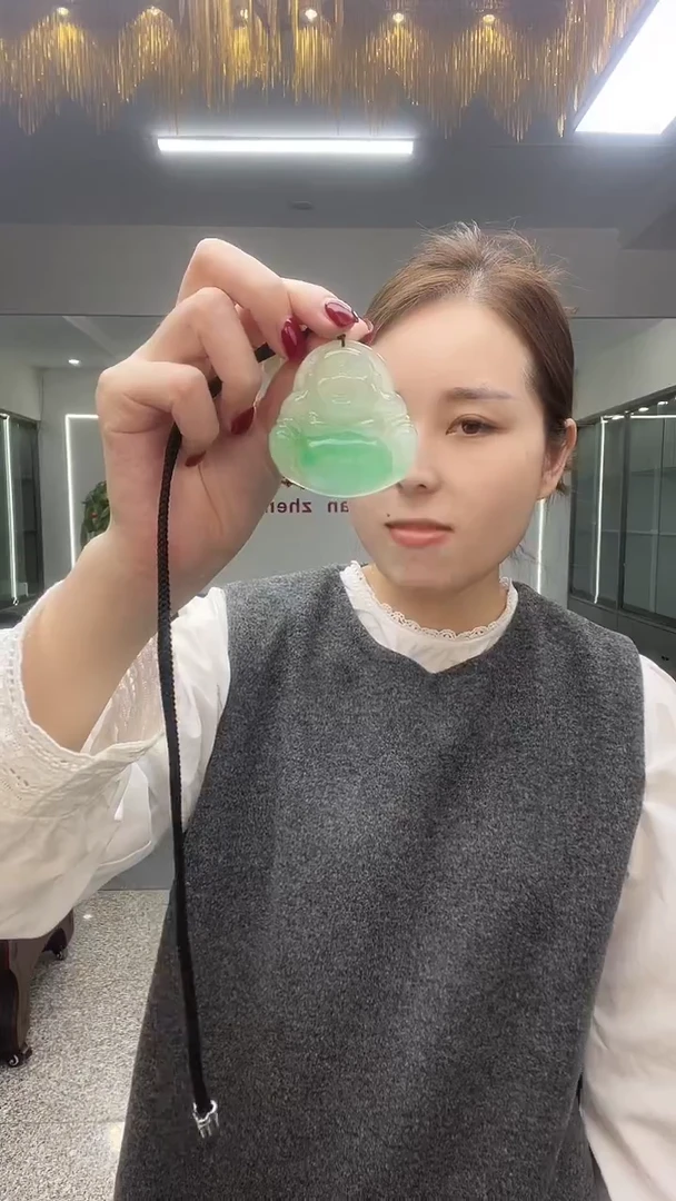 绿花佛公吊坠多样性发货一件