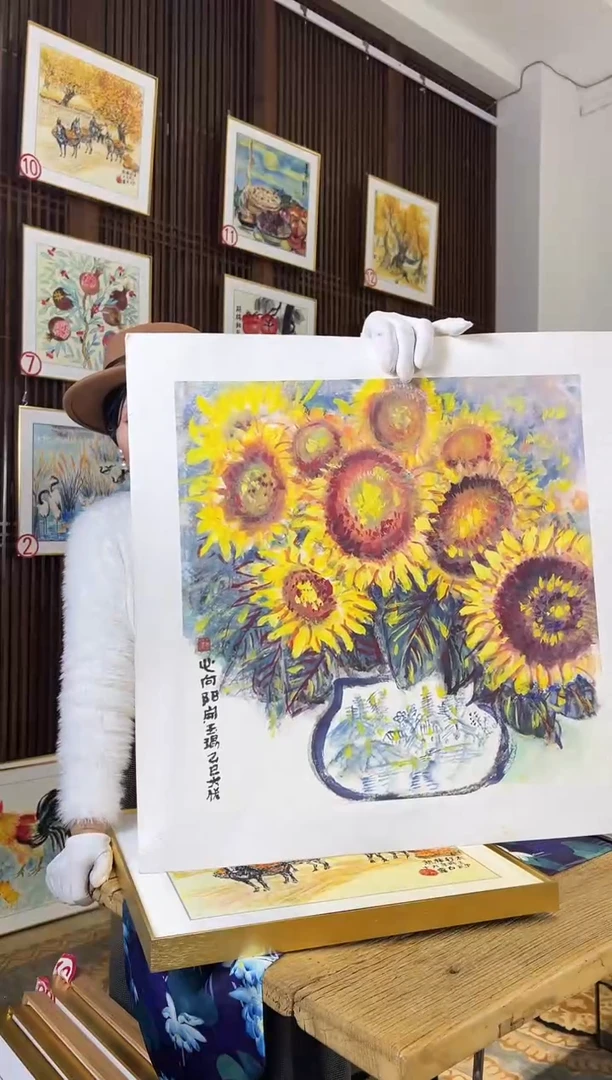 版画耿玉琨名章限量版画s