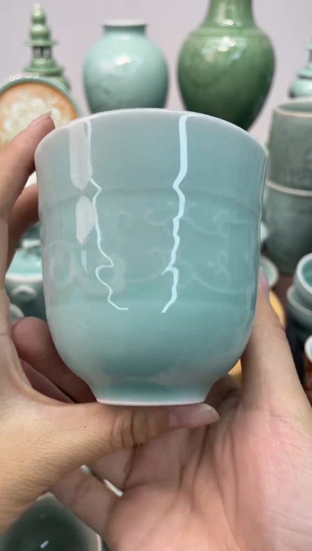 特价福利 微瑕 慧仙青瓷
