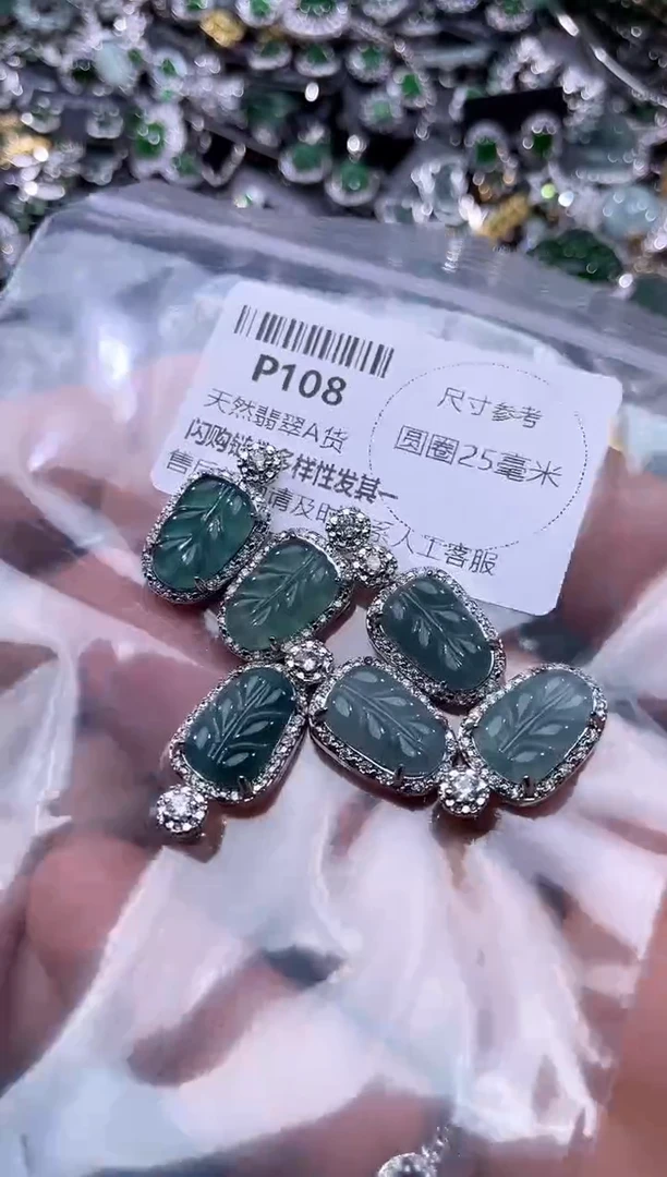 【闪购商品】翡翠颈饰未镶嵌P108多样性发其一