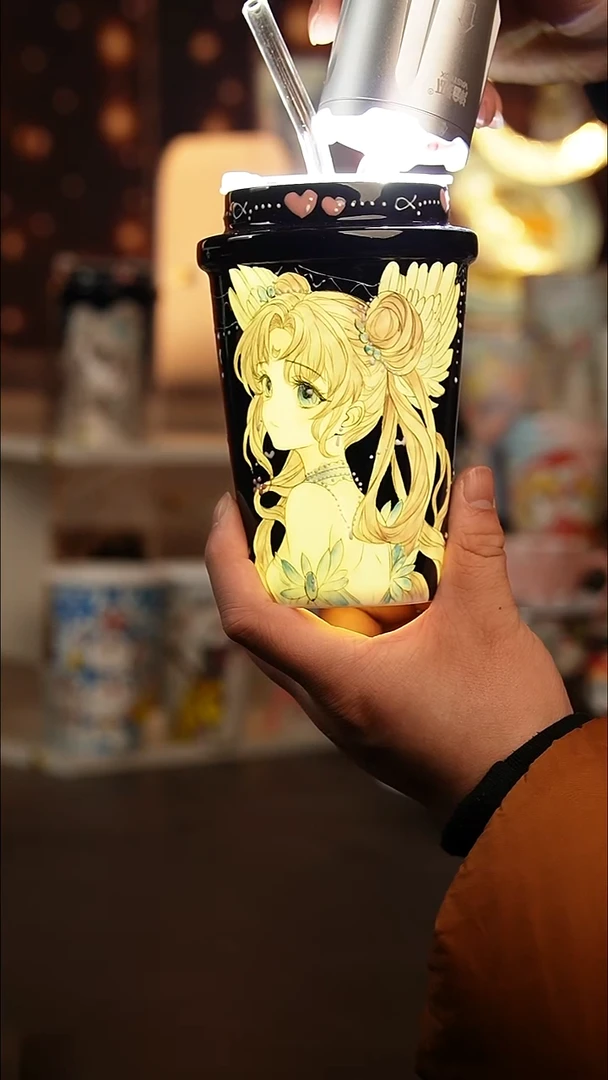 （玉泥）景德镇手工手绘文创陶瓷杯