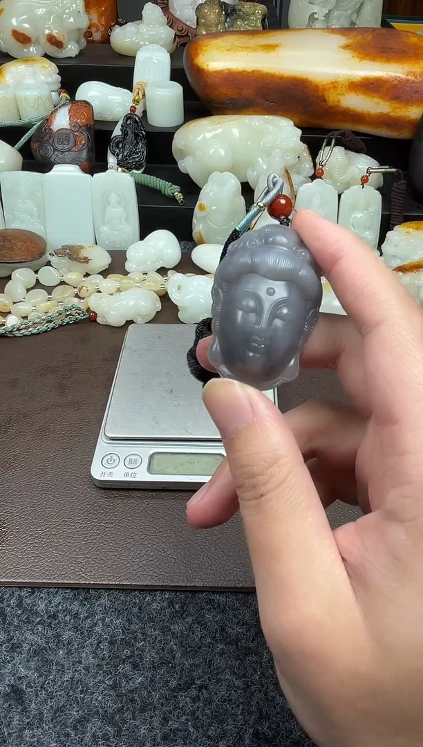 未镶嵌和田玉挂件成*路1