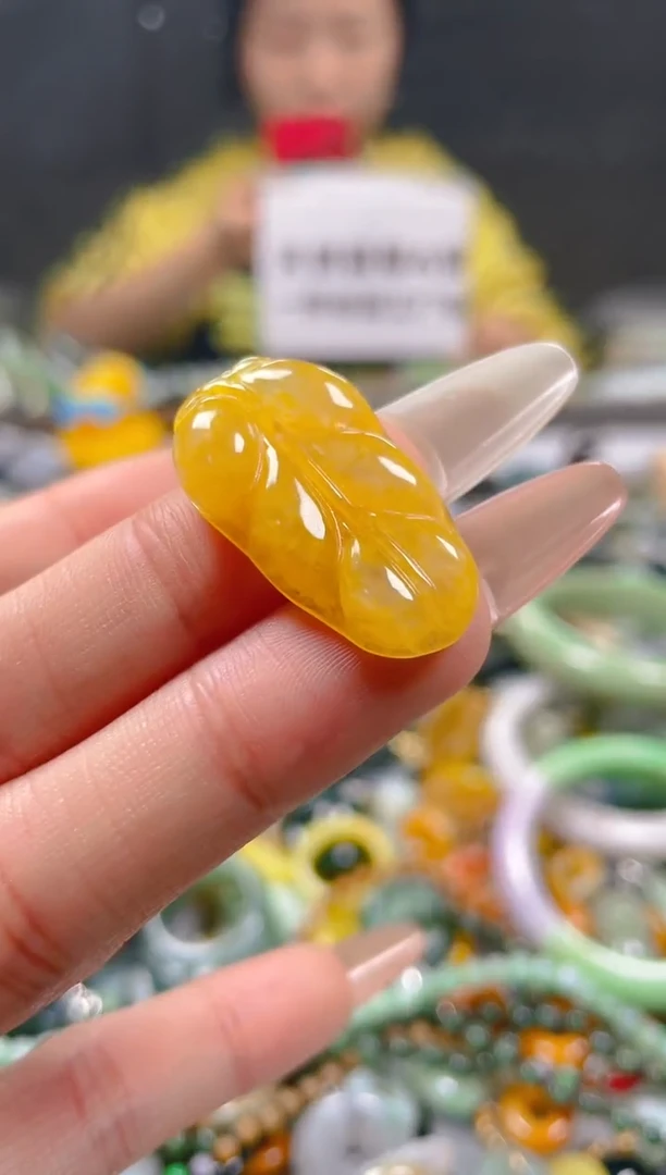 【闪购商品】翡翠颈饰未镶嵌/E/翡翠A货一图一物