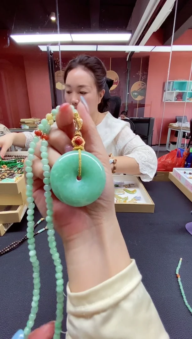 颈饰未镶嵌翡翠翡翠吊坠