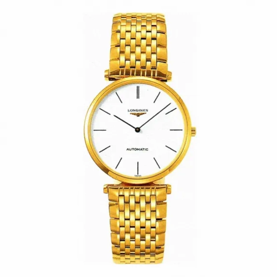 99新 Longines/浪琴 优雅系列L4.708.2.12.8/34MM/单表