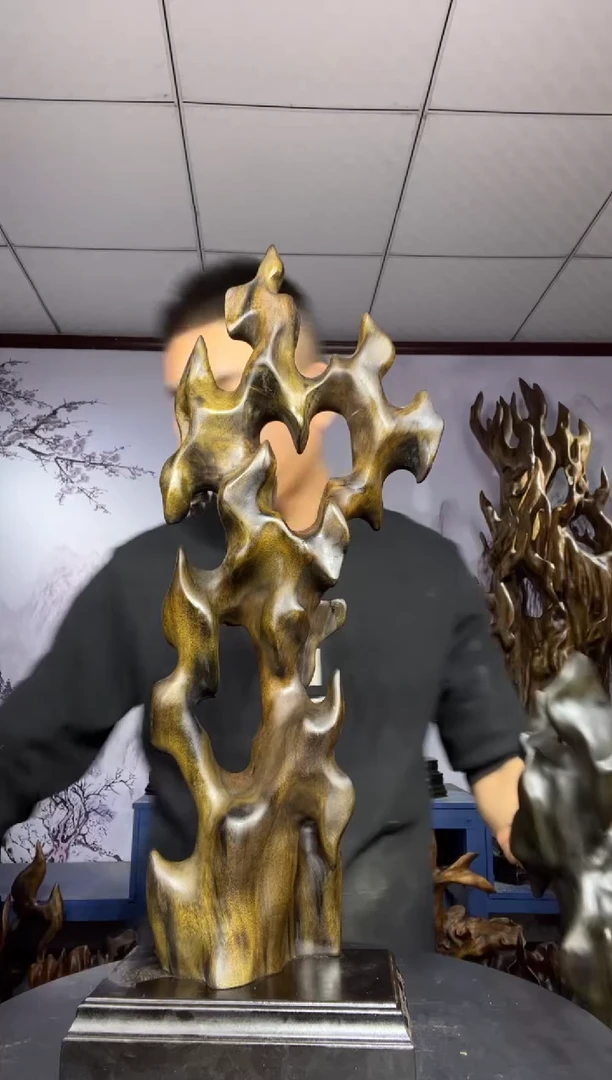 金丝楠木头款z*金丝楠木工艺品摆件