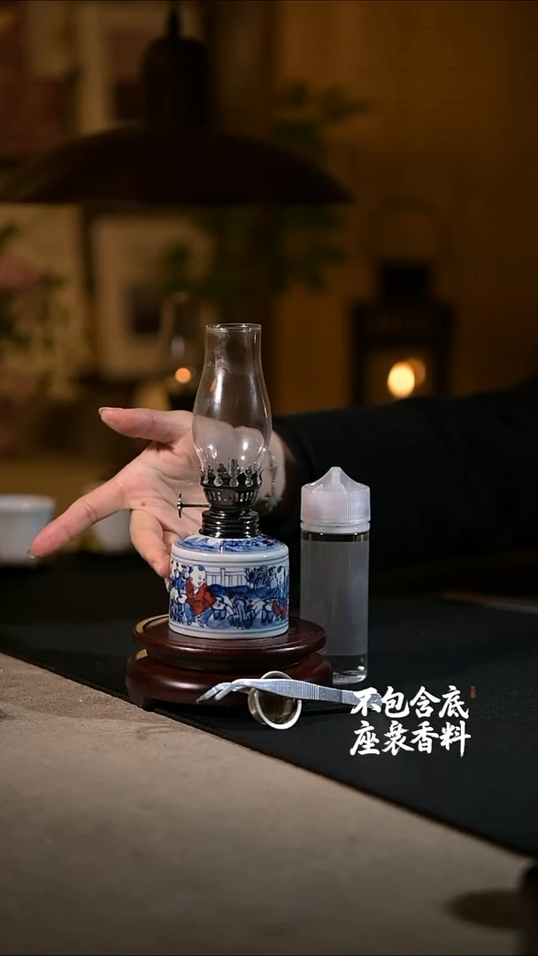 景德镇陶瓷香薰灯摆件