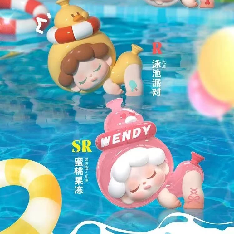 【雯雯拆盒】wendy逃离地心小队系列_潮玩盲盒摆件萌粒