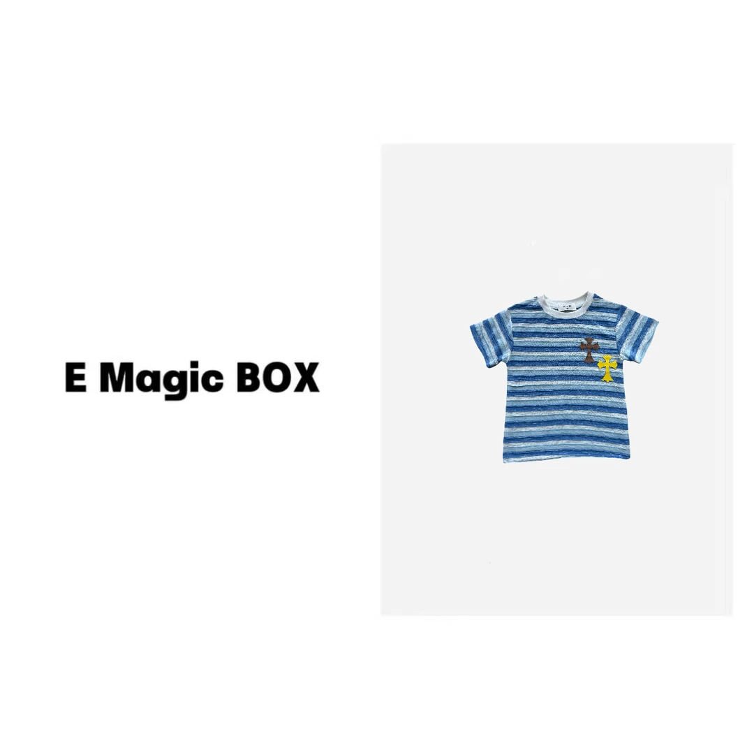 亿洋潮牌童装”海水清澈”儿童夏季短袖C0464