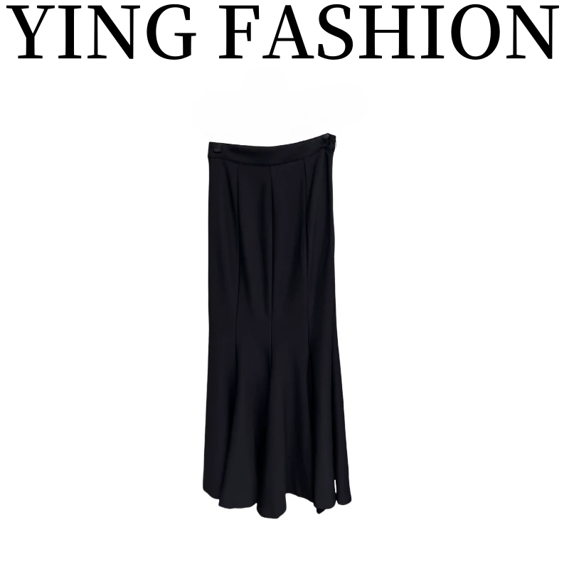 【YING FASHION】莹老板-时尚气质百搭鱼尾裙 8020616 375