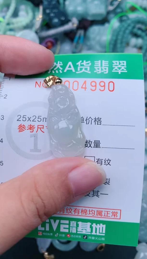 颈饰未镶嵌翡翠.0004990