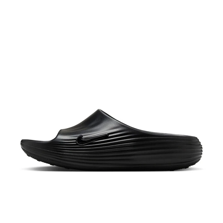 NIKE/耐克ReactX Rejuven8 Slid新款黑色男子一脚蹬拖鞋HV4479001