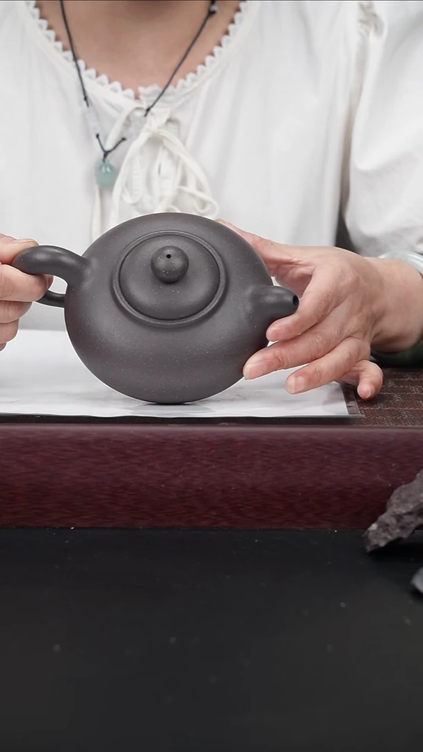 茶壶紫砂xll天青道蕴扁玉