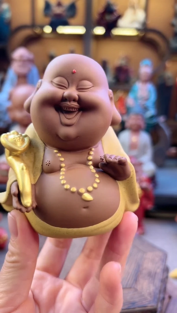 紫砂茶宠器闵茶宠摆件