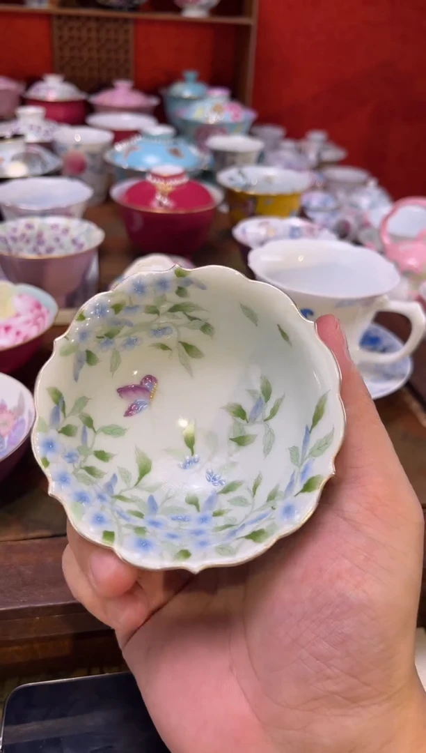景德镇纯手绘陶瓷茶具