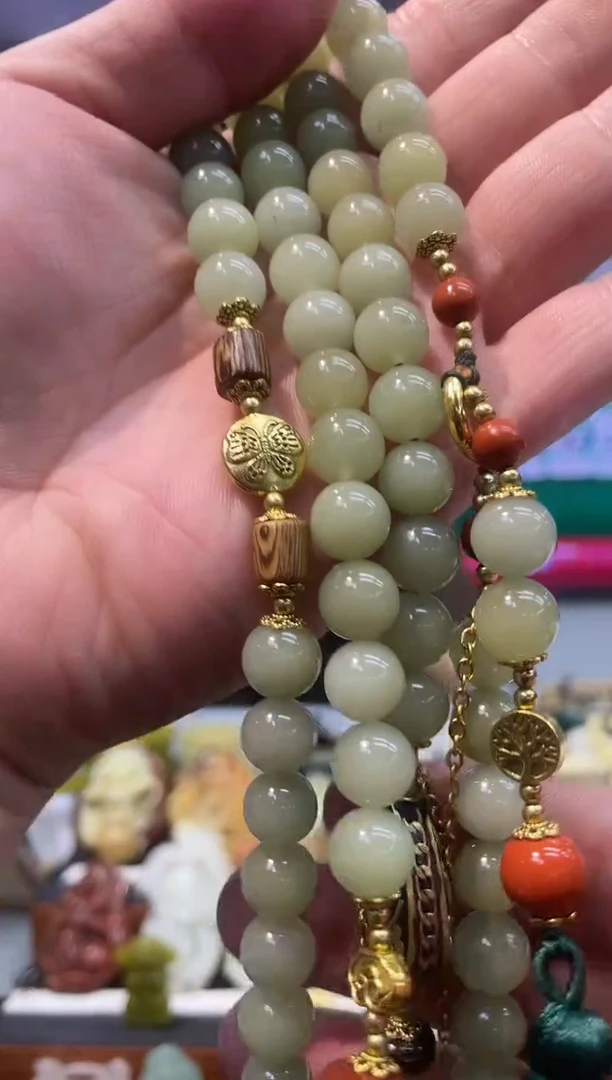 【闪购商品】石英质玉项链未镶嵌多样性发货*拍一发一