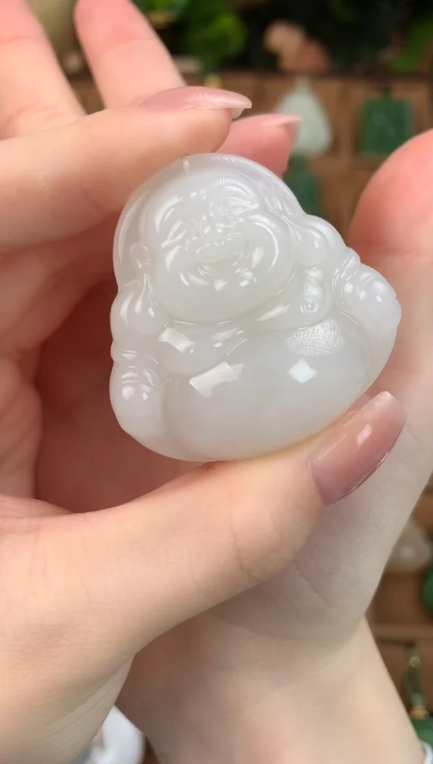 颈饰未镶嵌和田玉吊坠40mm