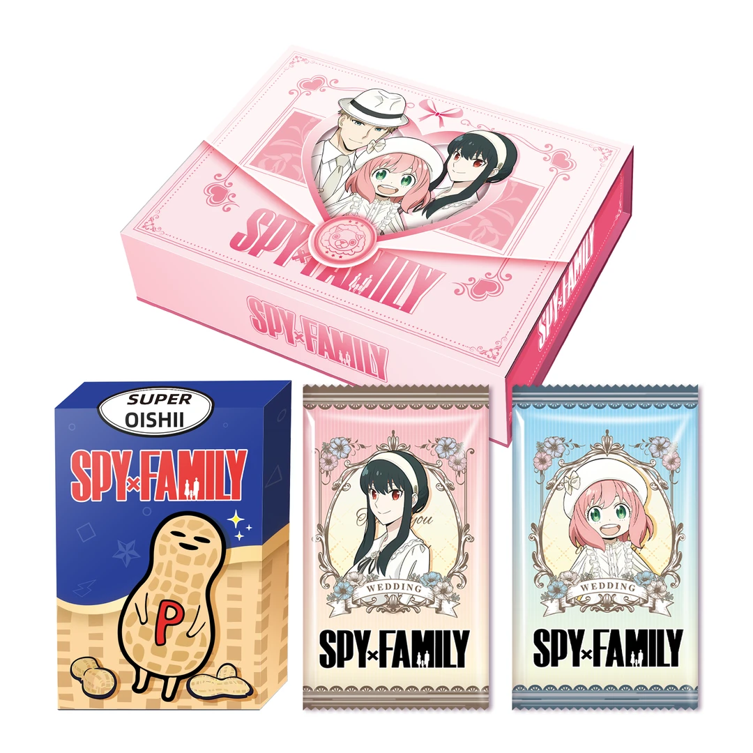 【吃吃】Lucky社-间谍过家家二创动漫收藏卡牌盲盒