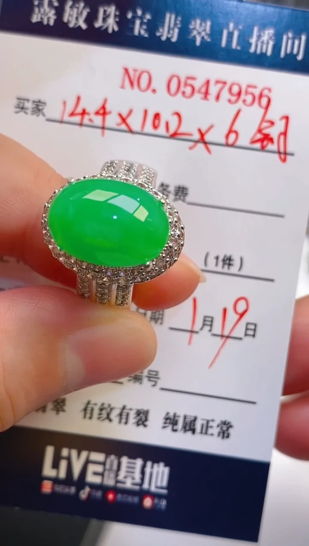 【闪购商品】翡翠耳饰未镶嵌天然A货翡翠1