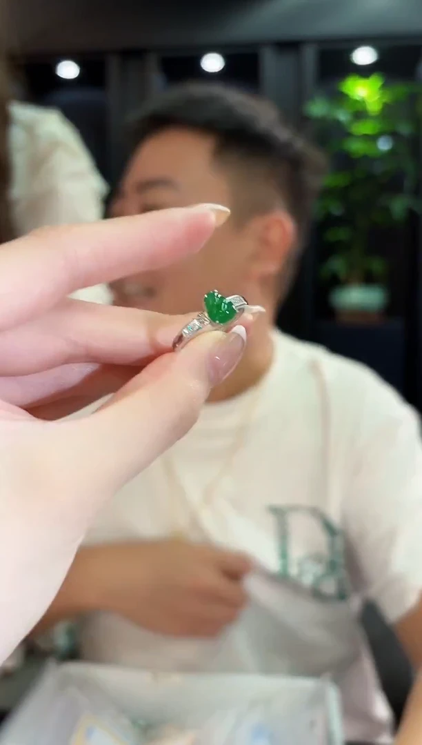 未镶嵌戒指翡翠 缅料A货/支持复检/一件