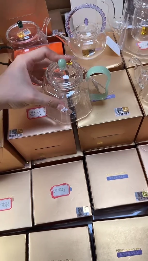 @@禾器晶彩锦瑞壶浅玉色