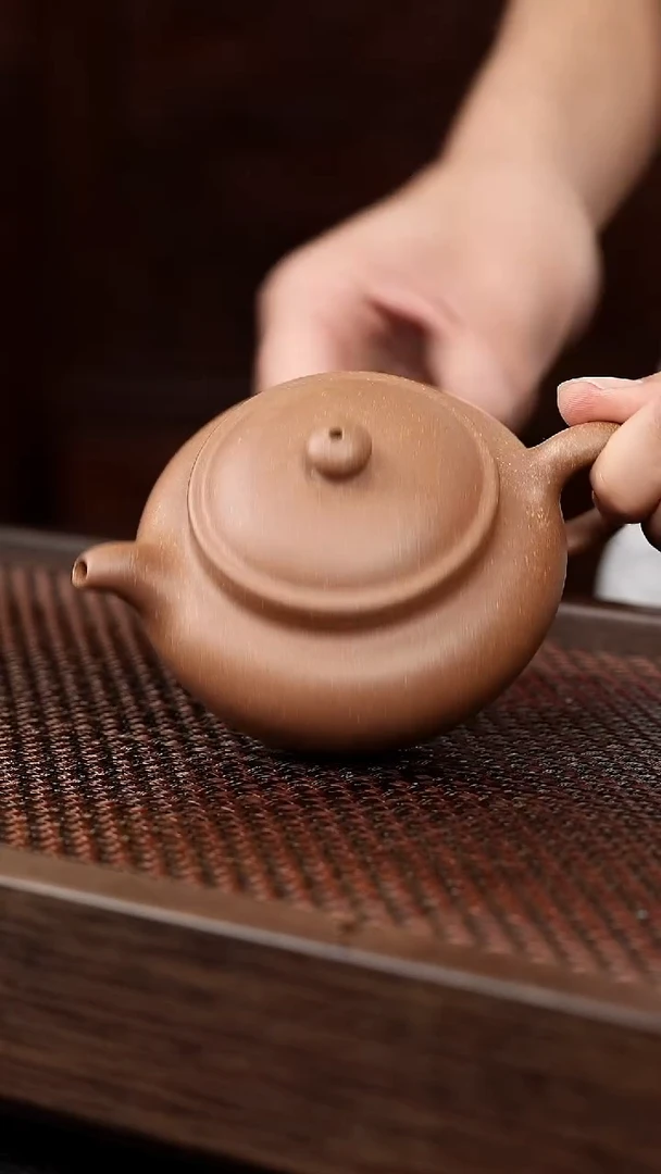茶壶紫砂老段泥永福莲子