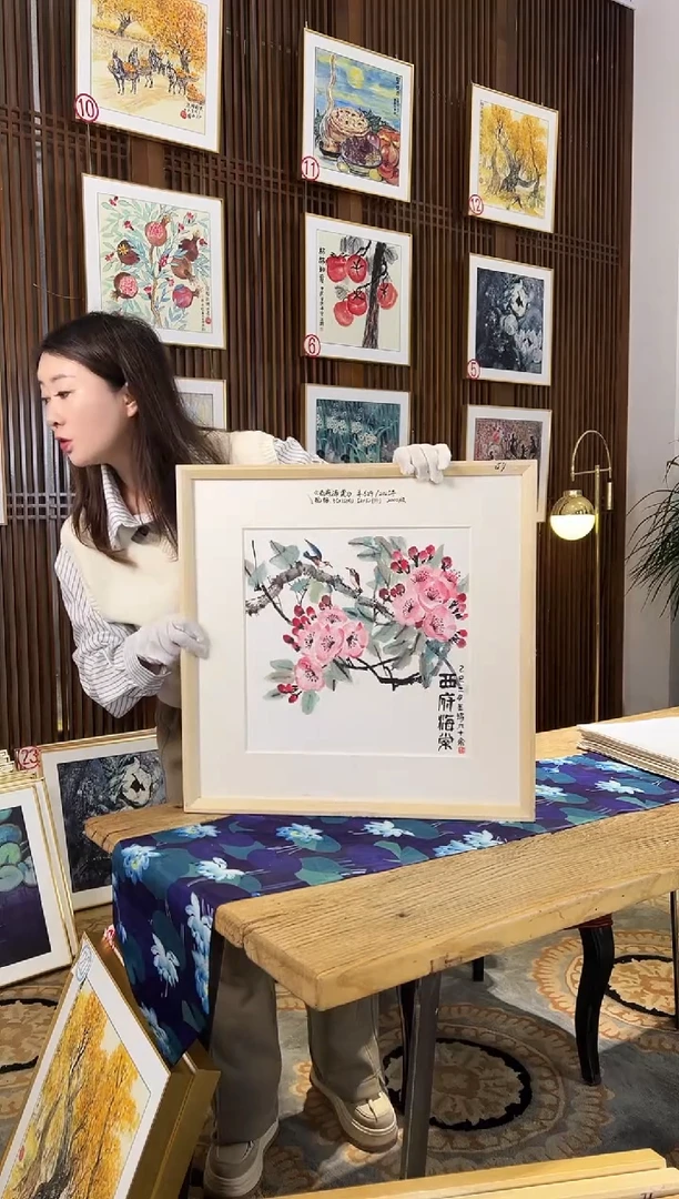 版画耿玉琨名章限量版画S