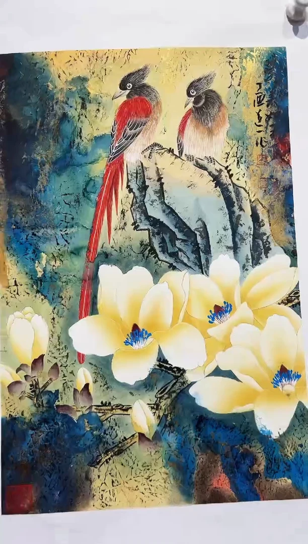国画道一李学斌国画作品A7