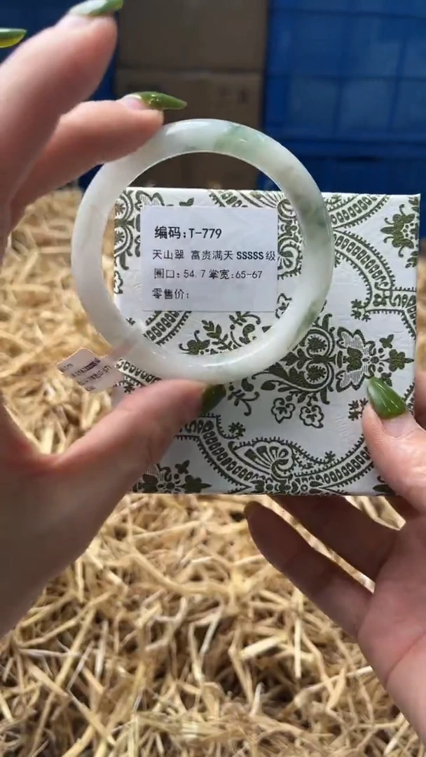 未镶嵌手镯石英质玉T779