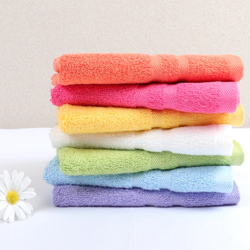 韩国进口竹棉洗脸巾易清洗易干柔软亲肤吸水七条装