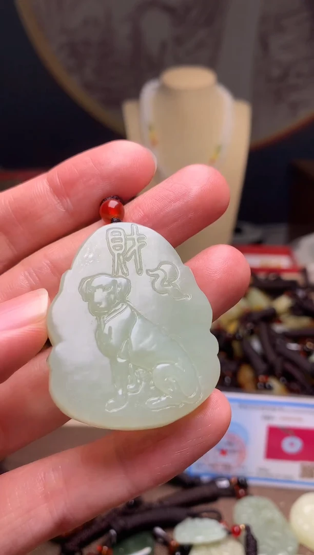 颈饰未镶嵌和田玉新疆料青海料清水和田玉吊坠