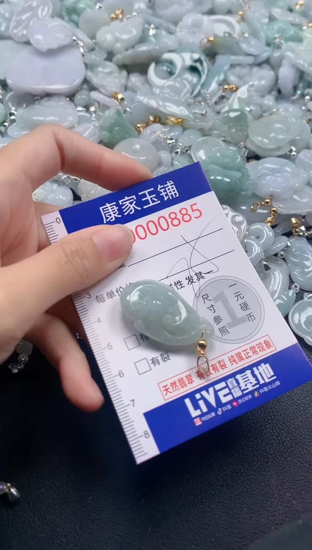 吊坠(不含链)未镶嵌翡翠885