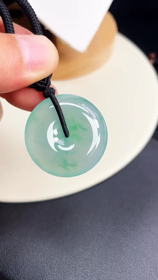 颈饰未镶嵌翡翠【70】平安扣 尺寸 31.3   7.3mm