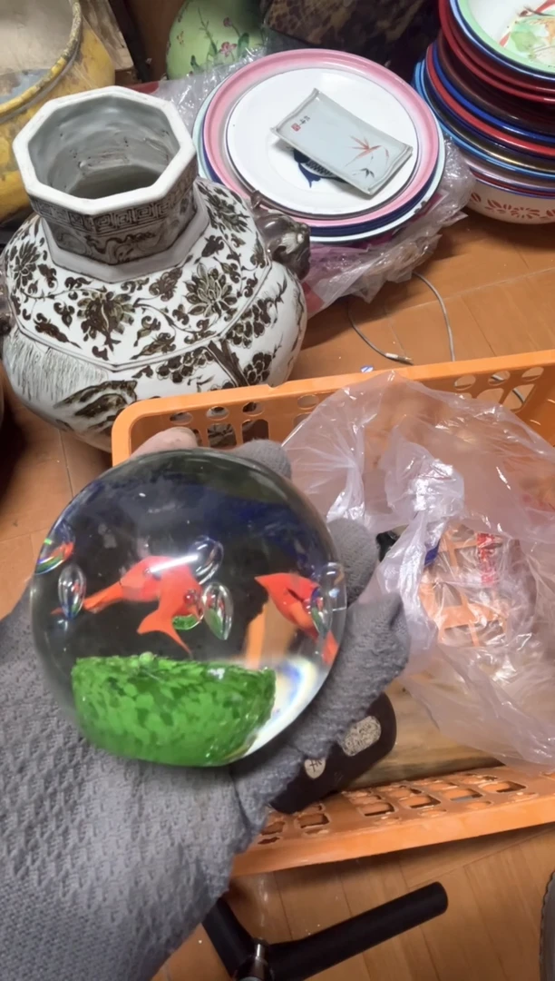 手工艺品琉璃不****?摆件