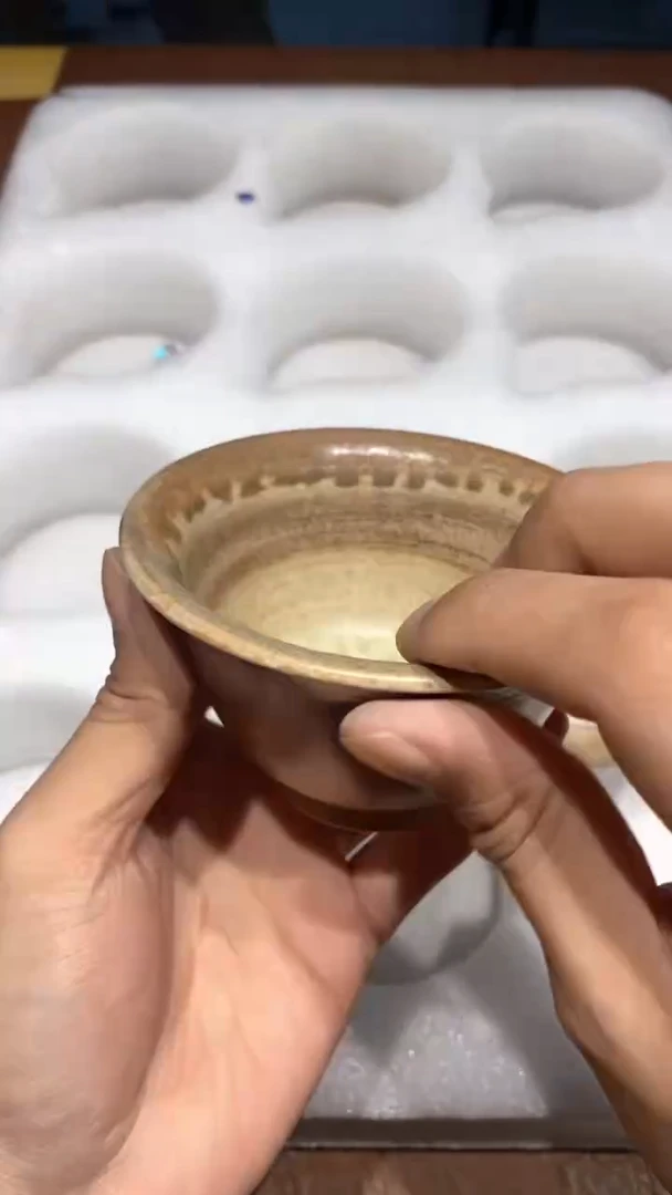 陶瓷奢瓷/瑞寅柴烧茶器（盖碗）1422