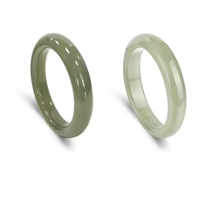 天然晴水和田玉手镯又冰又透