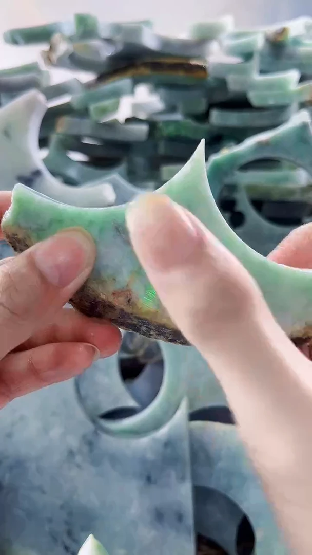 裸石翡翠缅甸翡翠A货陈93