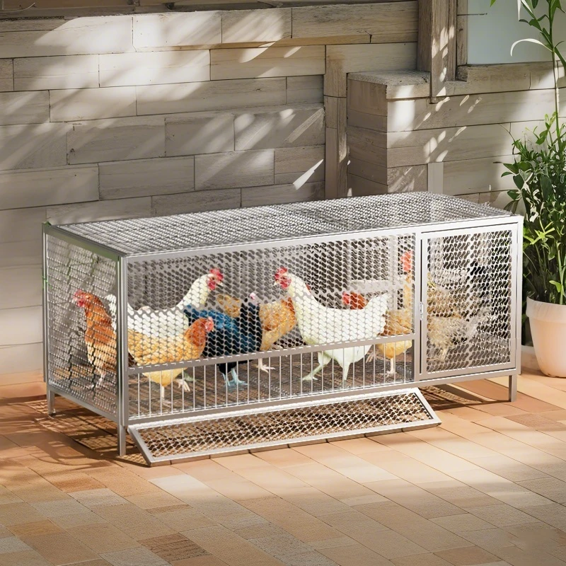 鸡笼子室内外家用大号养鸡笼农村鸡舍鸡窝鸡房子鸡棚铁丝网鸭子笼
