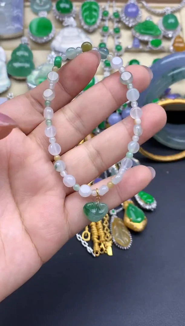 未镶嵌手链翡翠102-春日珠宝