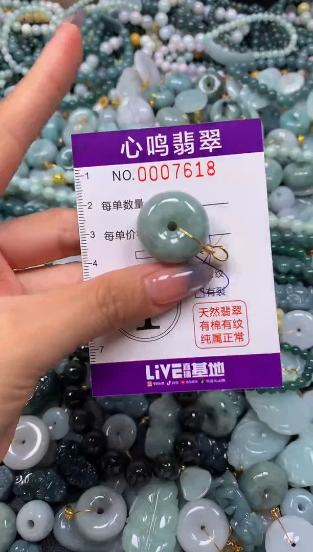 颈饰未镶嵌翡翠闪购007618