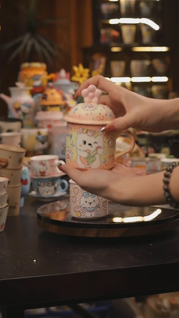 景德镇釉下彩绘设计师款式陶瓷