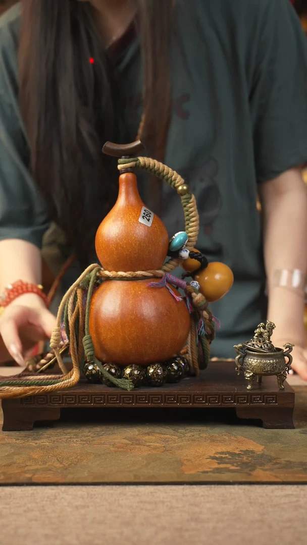 260大漆一物一拍记葫堂出品[不带手串】