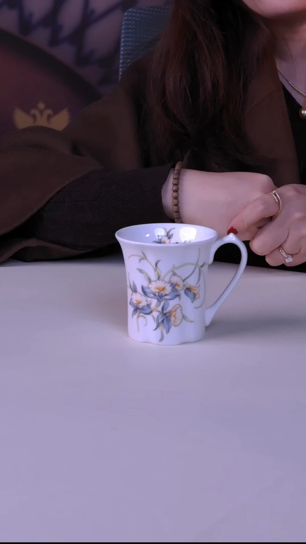 安斯丽  兰花    马克杯