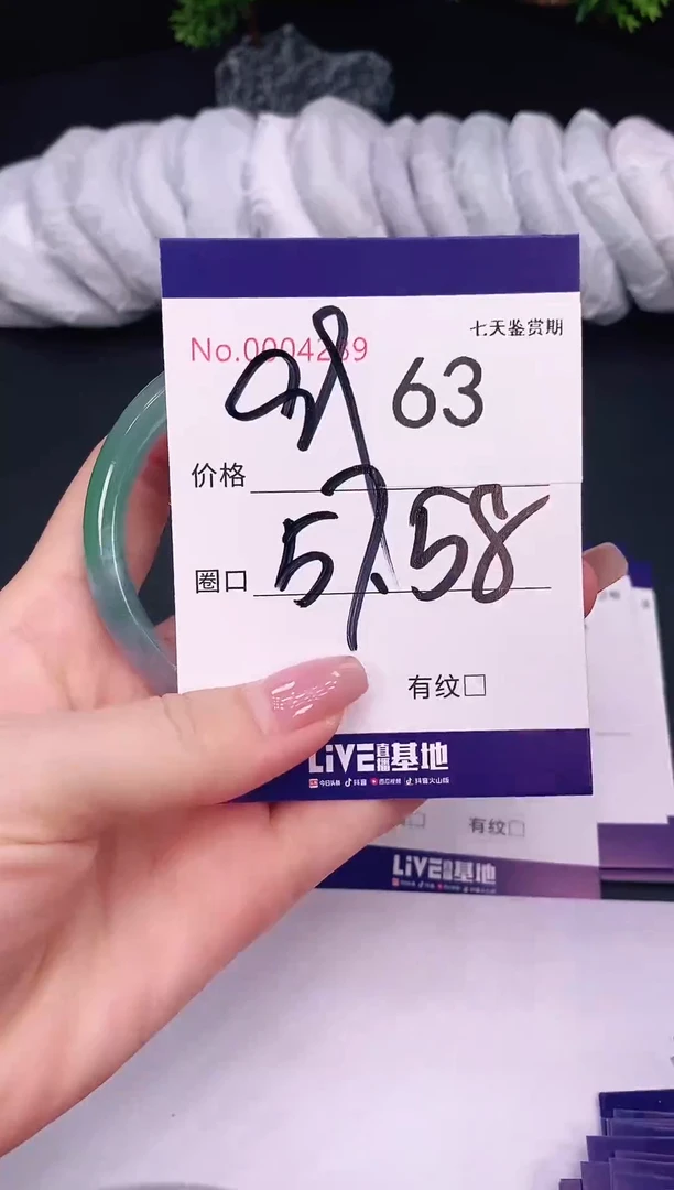 未镶嵌手镯翡翠63