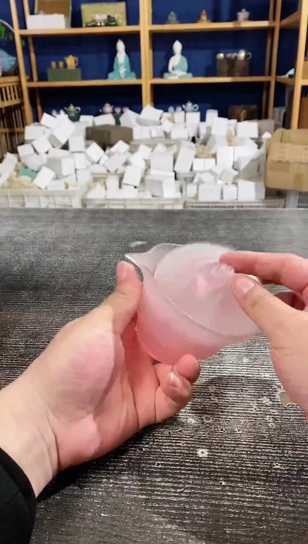 【闪购商品】其他粉色琉璃小盖碗