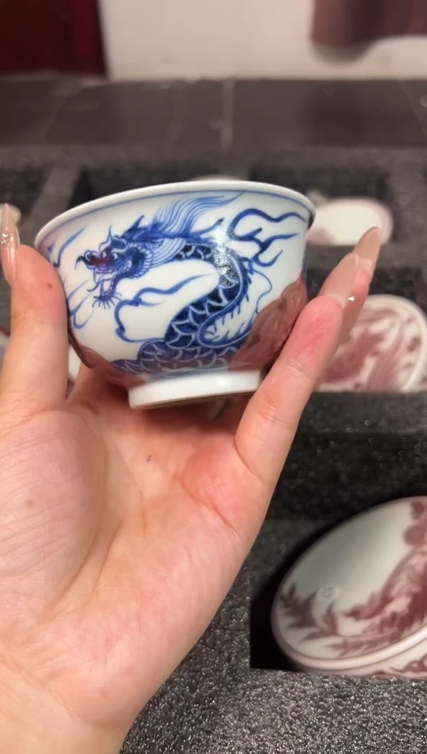 瓷片景德镇瓷器茶器茶杯